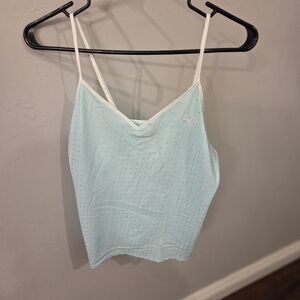 NWT kate spade Bridal Light Blue Camisole with White Trim